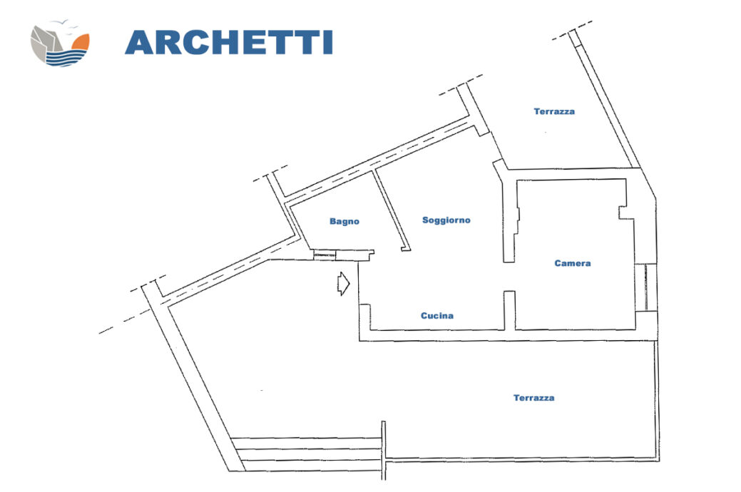 Planimetria appartamento archetti