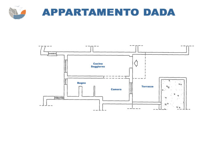Planimetria appartamento dada